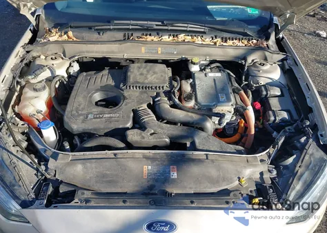 2019 Ford Fusion Hybrid Se из США, поврежденный, VIN 3FA6P0LUXKR178396